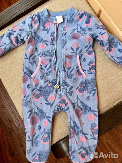 Флисовый Комбинезон для девочки