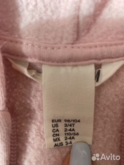 Толстовка для девочки