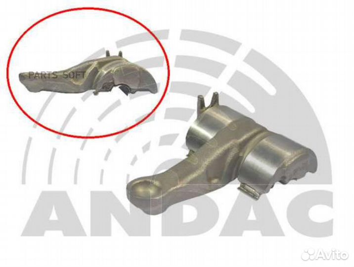 Andac 081010122 0810 10122 р/к диcк.тормоза (м) на