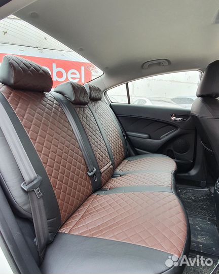 Автомобильные чехлы на KIA Cerato 3 (2013-2020)