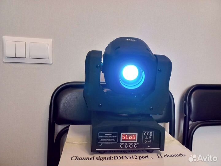 Вращающиеся головы LedSpot 60w