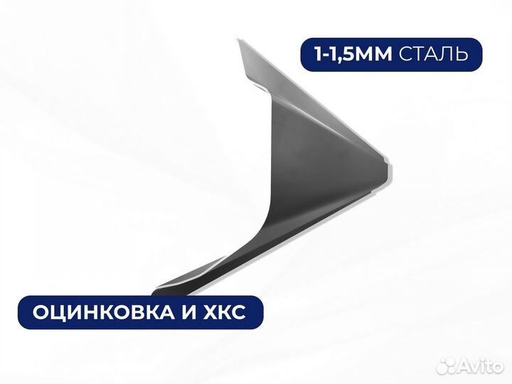 Ремонтные пороги и арки для Mitsubishi Джубга