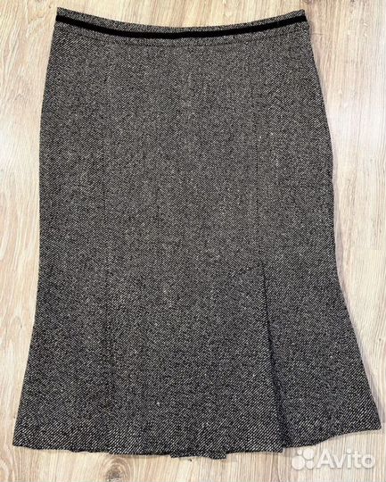 Юбка zara шерсть 42