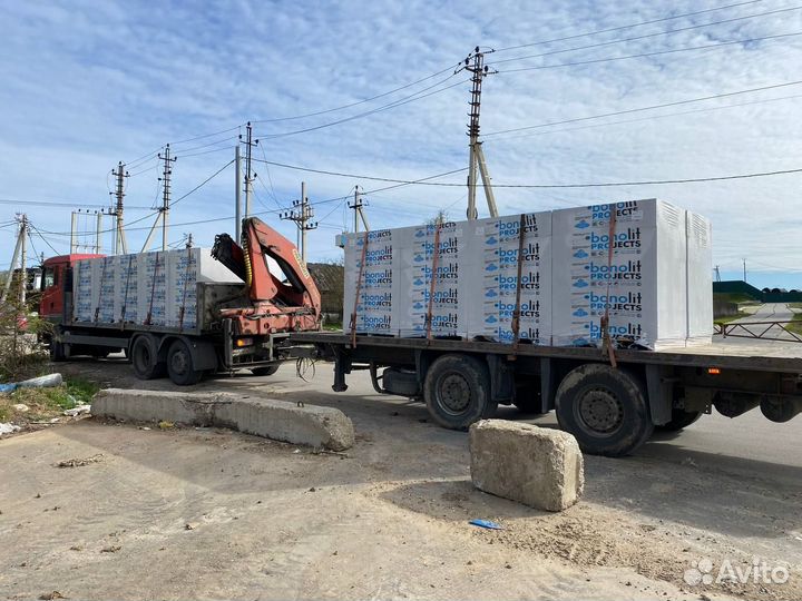 Пеноблоки с завода Бонолит