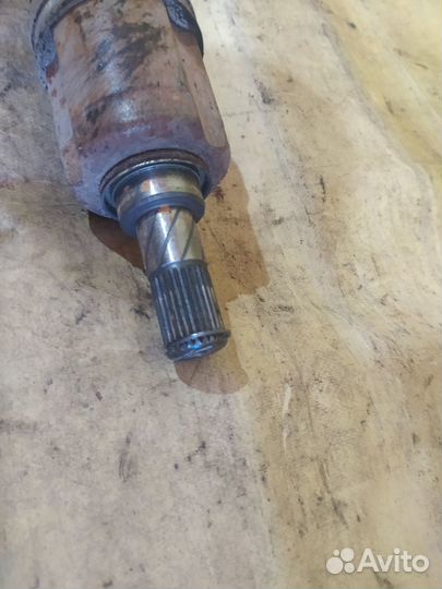 Полуось передняя левая nissan qashqai J10 1.6