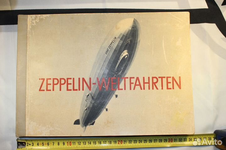 Табачный альбом Zeppelin 1932 г. Цеппелин Германия