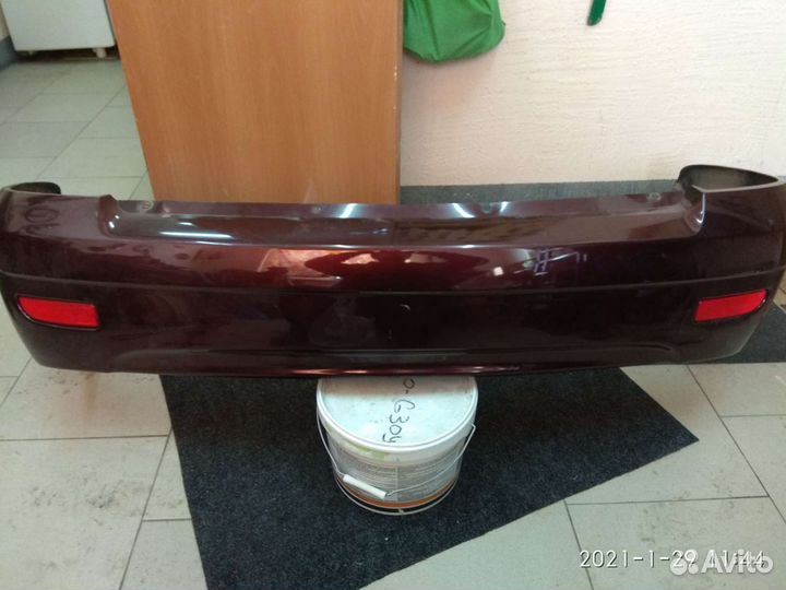 Бампер задний на Ваз Приору 2172 хетчбек