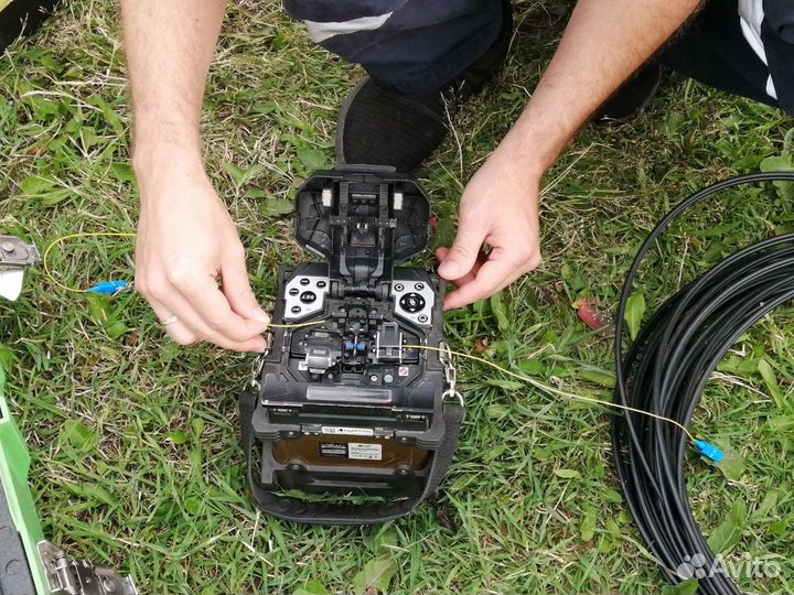 Сварка оптоволокна,монтаж волс