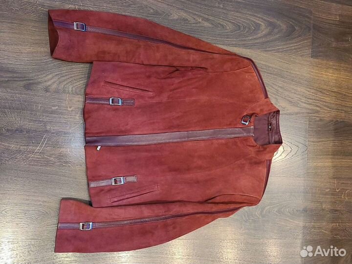 Куртка натуральная замша 44р