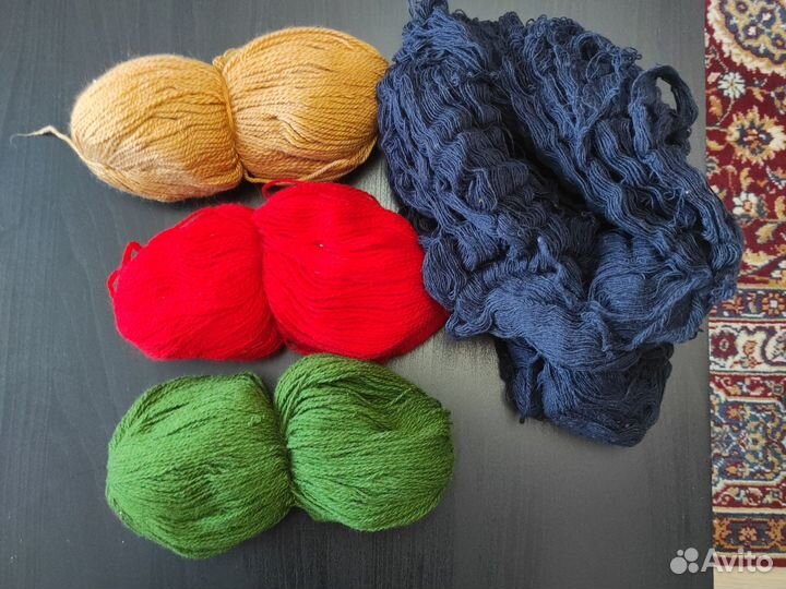 Пряжа для вязания шерсть