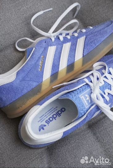 Кроссовки Adidas Gazelle Indoor Blue