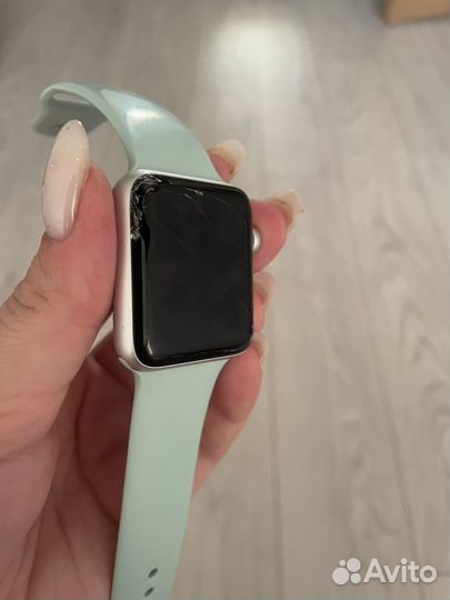 Часы apple watch 3 42mm найк на запчасти