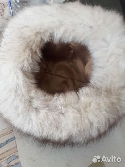 Шапка женская песцовая новая