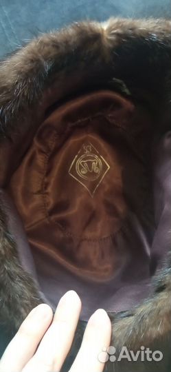 Шапка норковая женская