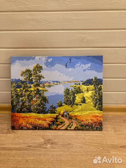 Пейзаж. Картины по номерам раскрашенная