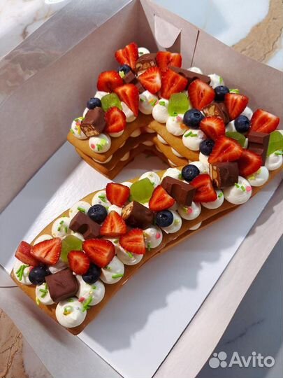 Торт цифра в Москве