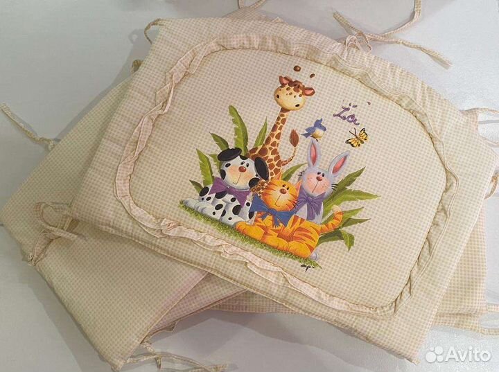 Бортики в детскую кроватку