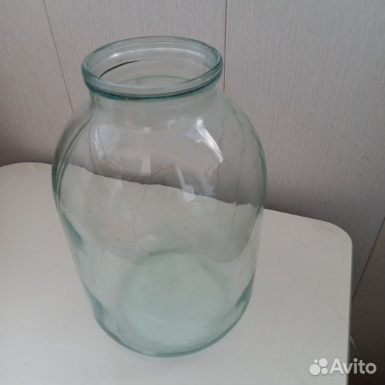 Стеклянная банка 3литра очень много