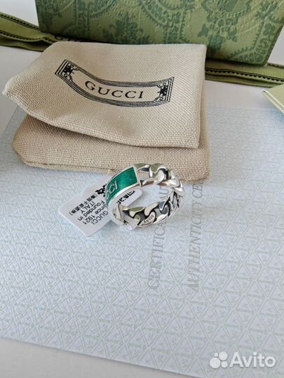 Кольцо Gucci плетёное