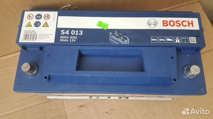 Бу аккумулятор Bosch S4 013 95Ач 800А