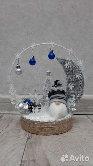 Новогодние, интерьерные композиции