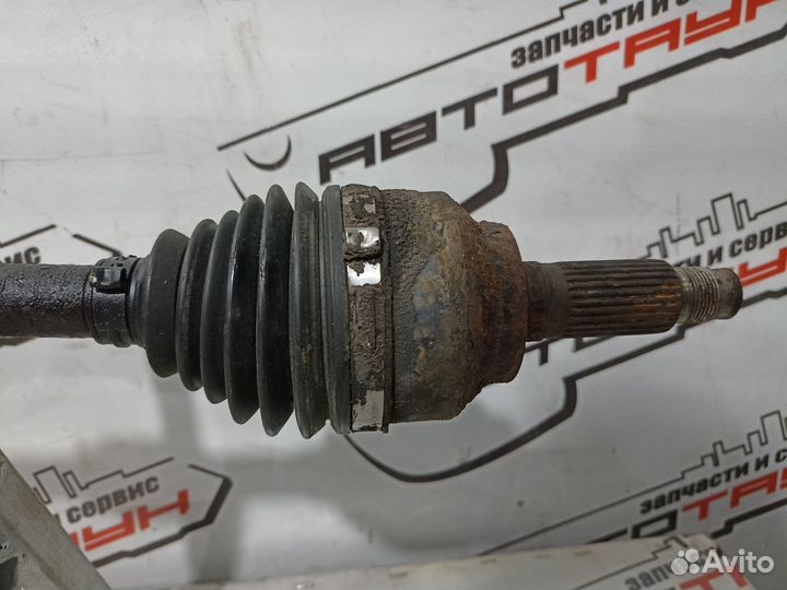 Привод mazda Z6 ZY-VE axela mazda3 BK BK5P передний правый подвесной мтм под гайку 24 шлица внутренн