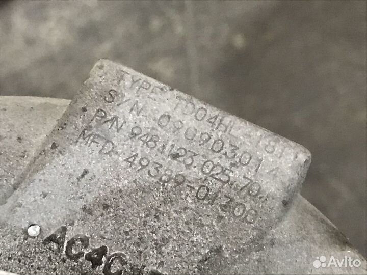 Турбина правая Порше Панамера 970