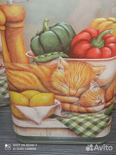 Банка для сыпучих продуктов 22 см,2 л