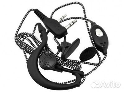 Гарнитура со шнуром в износостойкой оплетке Р-110