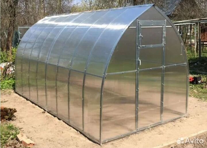 Теплица поликарбонат деревянные