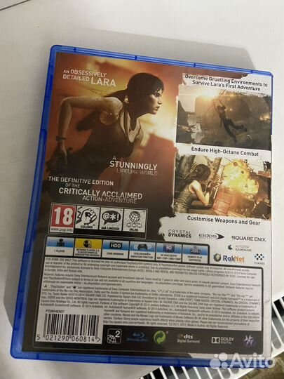 Игра Tomb raider ps4