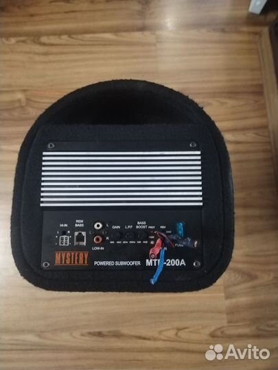 Магнитола aura AMD - 772DSP. Активный сабвуфер