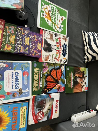 Книги детские 26 штук. Сказки, энциклопедии