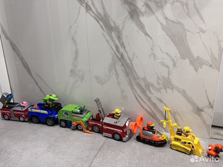 Машинки Щенячий патруль