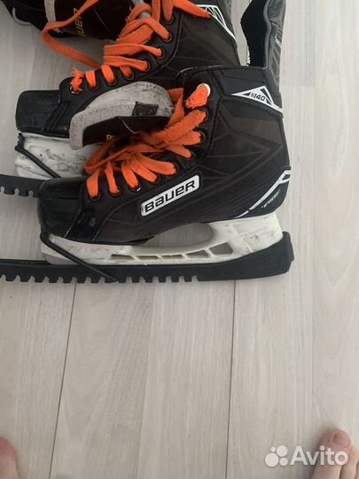 Коньки хоккейные bauer 39 размер