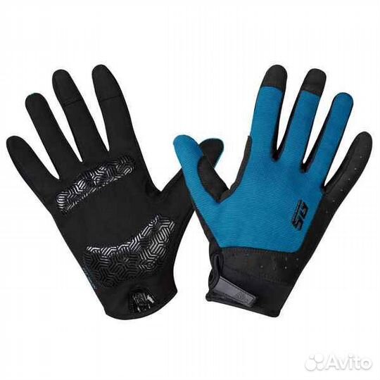 Велоперчатки полноразмерные STG Fit Skin, размер XL, серый с черным