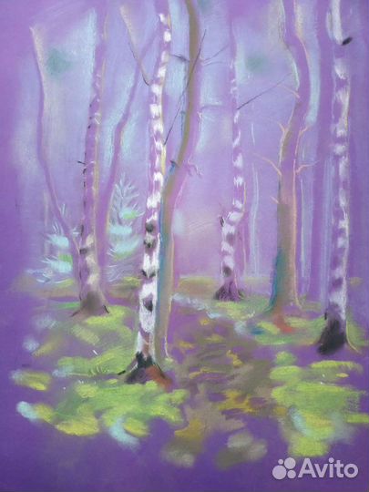 Картина Психоделический Лес