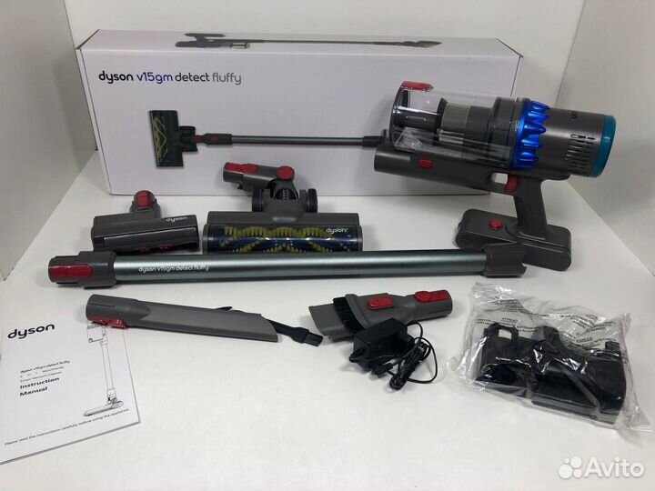 Пылесос Dyson v15gm detect fluffy