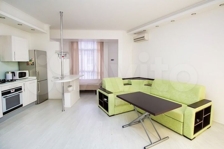 Квартира-студия, 50 м², 4/10 эт.