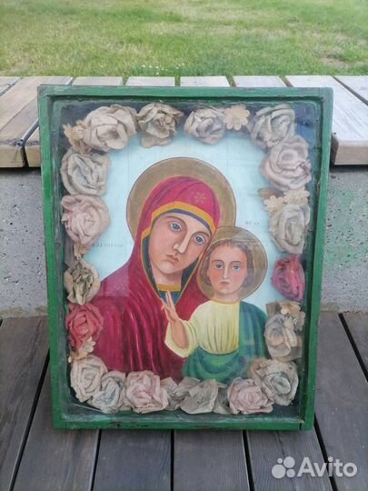 Большая икона Казанская Богородица