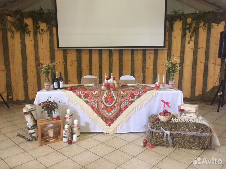 Рустик, декор