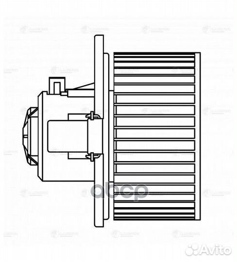 LFH 0804 вентилятор отопителяKIA K-Series 04