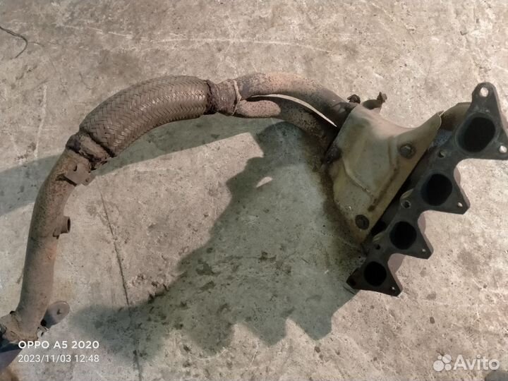 Выпускной коллектор на 4G92 Mitsubishi Lancer 6