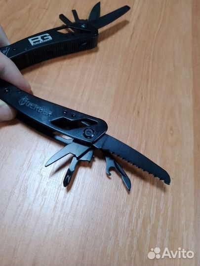 Мультитул Gerber, 9 в 1 с набором бит