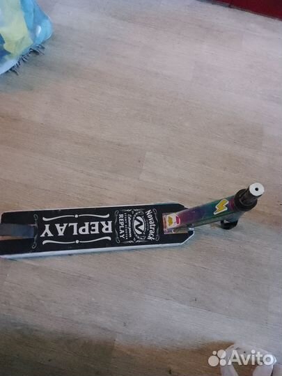 Стрит дека на самокат