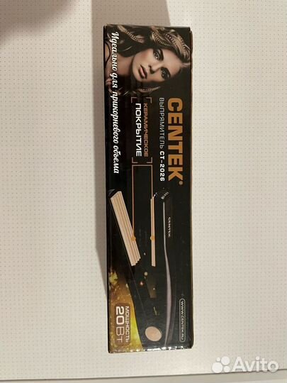 Утюжок для волос гофрированный