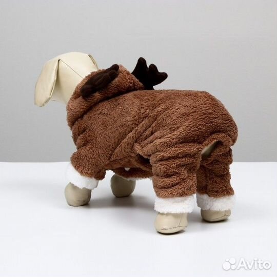 Новогодний костюм 'Олень', XS (дс 16, ог 27 см), к