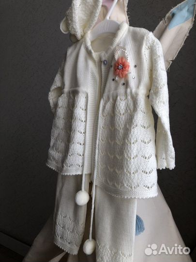 Костюм шерстяной на девочку 80 86