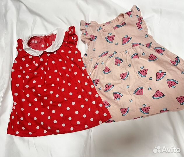 Вещи пакетом на девочку 74-92