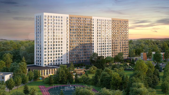 1-к. квартира, 35,1 м², 17/17 эт.